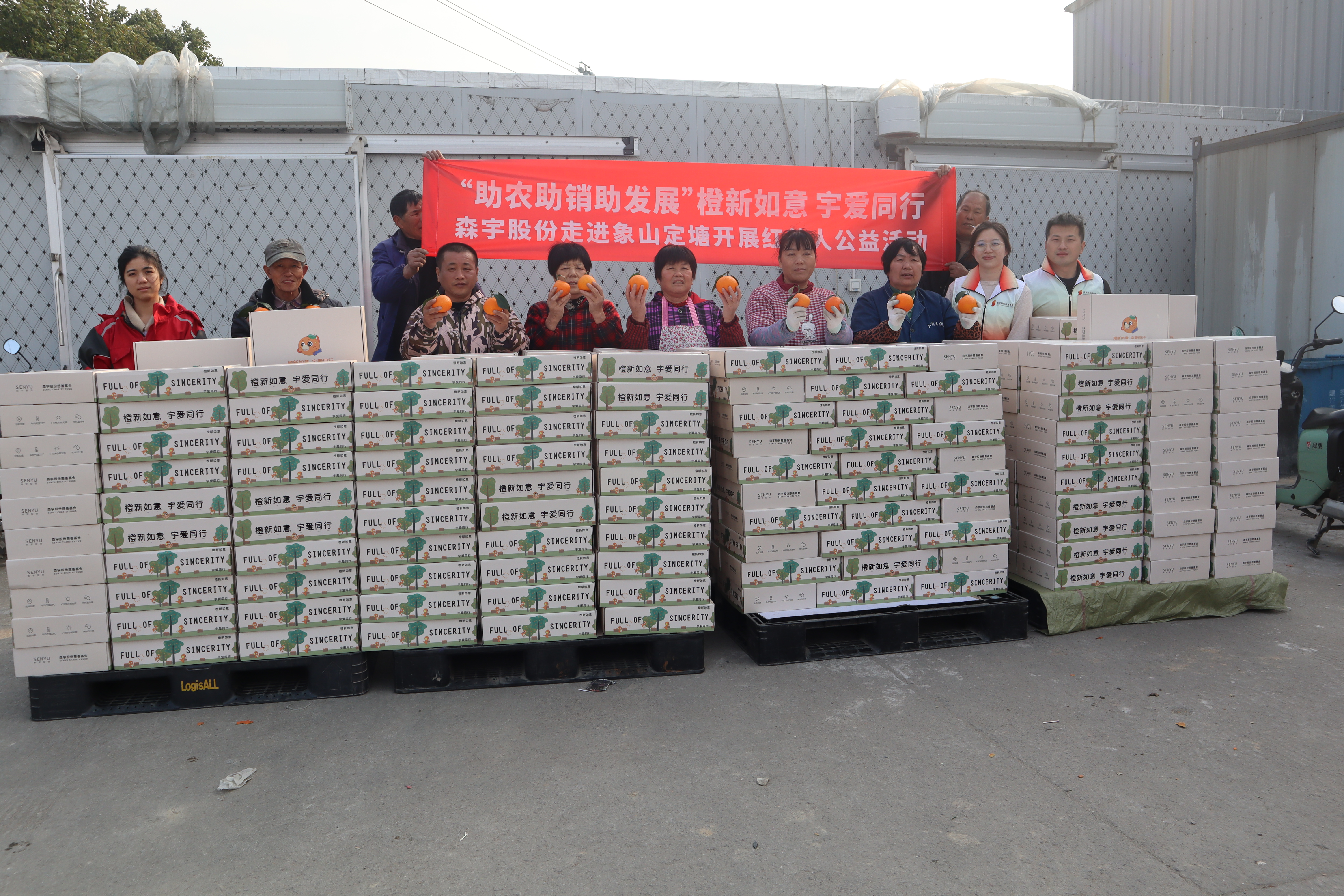 暖冬甜蜜丰收季 BBIN·宝盈善行助农新“橘”面